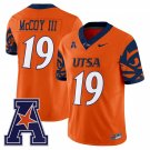 Willie McCoy III #19 UTSA Roadrunners 2025 Limited V2 Stitched Orange