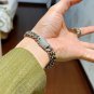 Dainty Faux Pearl Link Chain Bracelet Wedding Party Gift (1)