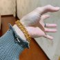 Dainty Faux Pearl Link Chain Bracelet Wedding Party Gift (1)
