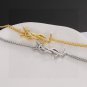 Dainty Faux Pearl Link Chain Bracelet Wedding Party Gift (4)