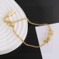 Dainty Faux Pearl Link Chain Bracelet Wedding Party Gift (4)