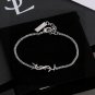 Dainty Faux Pearl Link Chain Bracelet Wedding Party Gift (4)