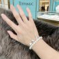 Dainty Faux Pearl Link Chain Bracelet Wedding Party Gift (9)