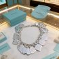 Dainty Faux Pearl Link Chain Bracelet Wedding Party Gift (11)