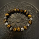 Dainty Faux Pearl Link Chain Bracelet Wedding Party Gift (11).精工版本！