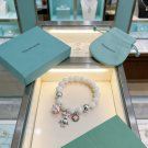 Dainty Faux Pearl Link Chain Bracelet Wedding Party Gift (31)