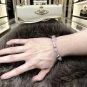 Dainty Faux Pearl Link Chain Bracelet Wedding Party Gift (47)
