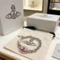 Dainty Faux Pearl Link Chain Bracelet Wedding Party Gift (48)
