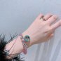 Dainty Faux Pearl Link Chain Bracelet Wedding Party Gift (51)