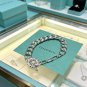 Dainty Faux Pearl Link Chain Bracelet Wedding Party Gift (58)