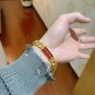 Dainty Faux Pearl Link Chain Bracelet Wedding Party Gift (64)
