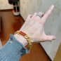 Dainty Faux Pearl Link Chain Bracelet Wedding Party Gift (64)