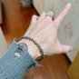 Dainty Faux Pearl Link Chain Bracelet Wedding Party Gift (65)