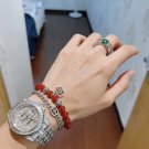 Dainty Faux Pearl Link Chain Bracelet Wedding Party Gift (66)
