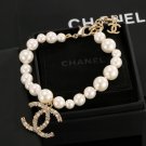 Dainty Faux Pearl Link Chain Bracelet Wedding Party Gift (71)