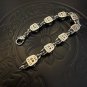 Dainty Faux Pearl Link Chain Bracelet Wedding Party Gift (72)