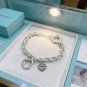 Dainty Faux Pearl Link Chain Bracelet Wedding Party Gift (75)