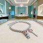 Dainty Faux Pearl Link Chain Bracelet Wedding Party Gift (103)