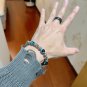 Dainty Faux Pearl Link Chain Bracelet Wedding Party Gift (111)