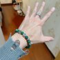 Dainty Faux Pearl Link Chain Bracelet Wedding Party Gift (112)