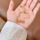 Dainty Faux Pearl Link Chain Bracelet Wedding Party Gift (112)