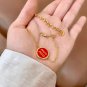 Dainty Faux Pearl Link Chain Bracelet Wedding Party Gift (116)