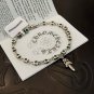 Dainty Faux Pearl Link Chain Bracelet Wedding Party Gift (118)