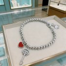 Dainty Faux Pearl Link Chain Bracelet Wedding Party Gift (128)