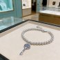 Dainty Faux Pearl Link Chain Bracelet Wedding Party Gift (129)