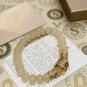 Dainty Faux Pearl Link Chain Bracelet Wedding Party Gift (142)