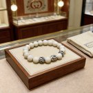 Dainty Faux Pearl Link Chain Bracelet Wedding Party Gift (150)