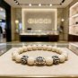 Dainty Faux Pearl Link Chain Bracelet Wedding Party Gift (150)