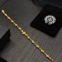 Dainty Faux Pearl Link Chain Bracelet Wedding Party Gift (156)
