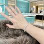 Dainty Faux Pearl Link Chain Bracelet Wedding Party Gift (160)