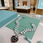 Dainty Faux Pearl Link Chain Bracelet Wedding Party Gift (161)