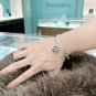 Dainty Faux Pearl Link Chain Bracelet Wedding Party Gift (161)