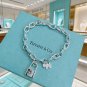 Dainty Faux Pearl Link Chain Bracelet Wedding Party Gift (163)