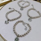 Dainty Faux Pearl Link Chain Bracelet Wedding Party Gift (168)
