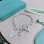 Dainty Faux Pearl Link Chain Bracelet Wedding Party Gift (182)
