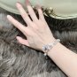 Dainty Faux Pearl Link Chain Bracelet Wedding Party Gift (185)