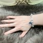 Dainty Faux Pearl Link Chain Bracelet Wedding Party Gift (185)