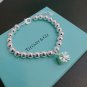 Dainty Faux Pearl Link Chain Bracelet Wedding Party Gift (186)