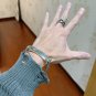 Dainty Faux Pearl Link Chain Bracelet Wedding Party Gift (189)
