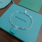 Dainty Faux Pearl Link Chain Bracelet Wedding Party Gift (193)