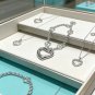 Dainty Faux Pearl Link Chain Bracelet Wedding Party Gift (195)