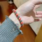 Dainty Faux Pearl Link Chain Bracelet Wedding Party Gift (220)