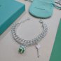 Dainty Faux Pearl Link Chain Bracelet Wedding Party Gift (225)