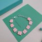 Dainty Faux Pearl Link Chain Bracelet Wedding Party Gift (227)