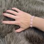 Dainty Faux Pearl Link Chain Bracelet Wedding Party Gift (227)