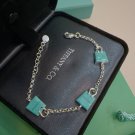 Dainty Faux Pearl Link Chain Bracelet Wedding Party Gift (231)